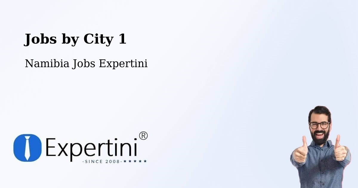 City Jobs in Namibia - Expertini